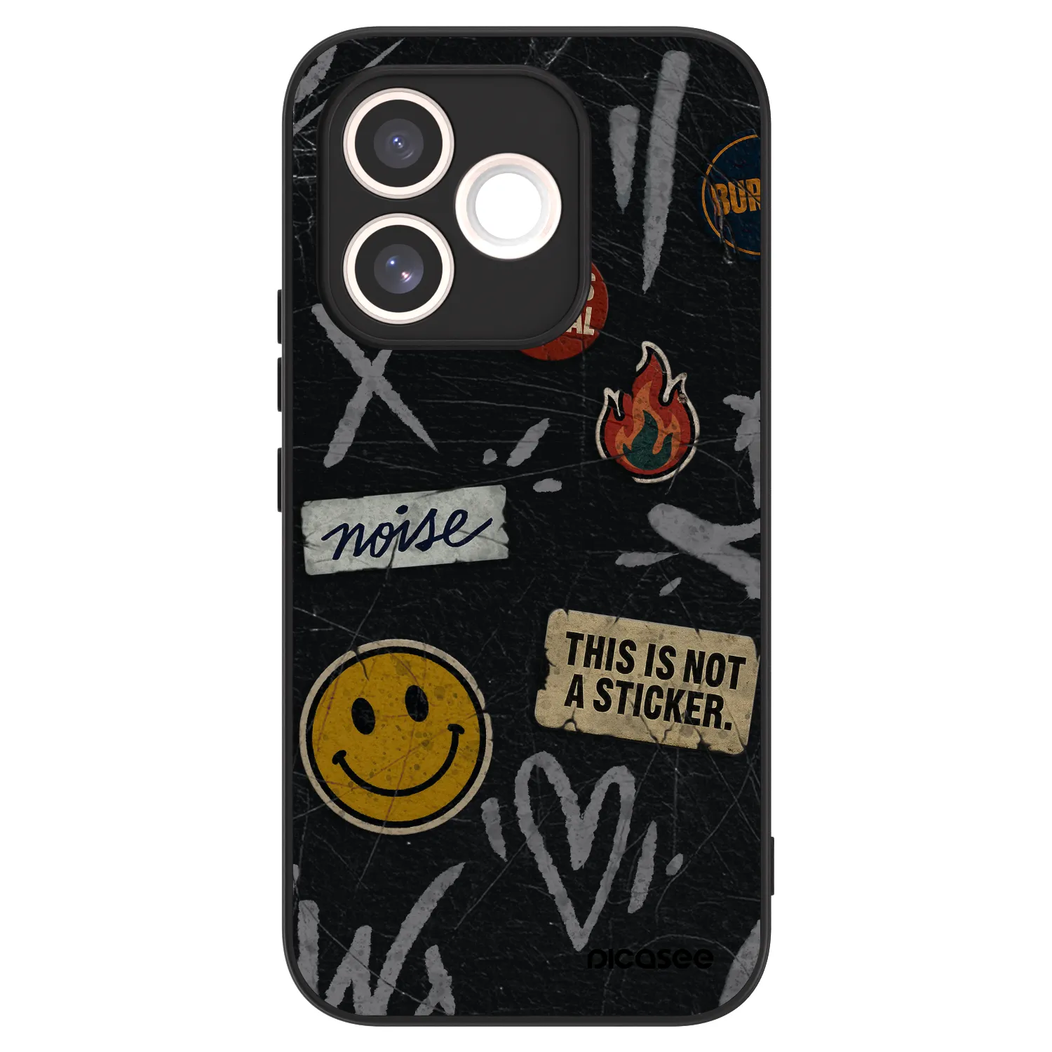 Picasee ULTIMATE CASE pro Honor 600 Lite - STICKERS x TAGS