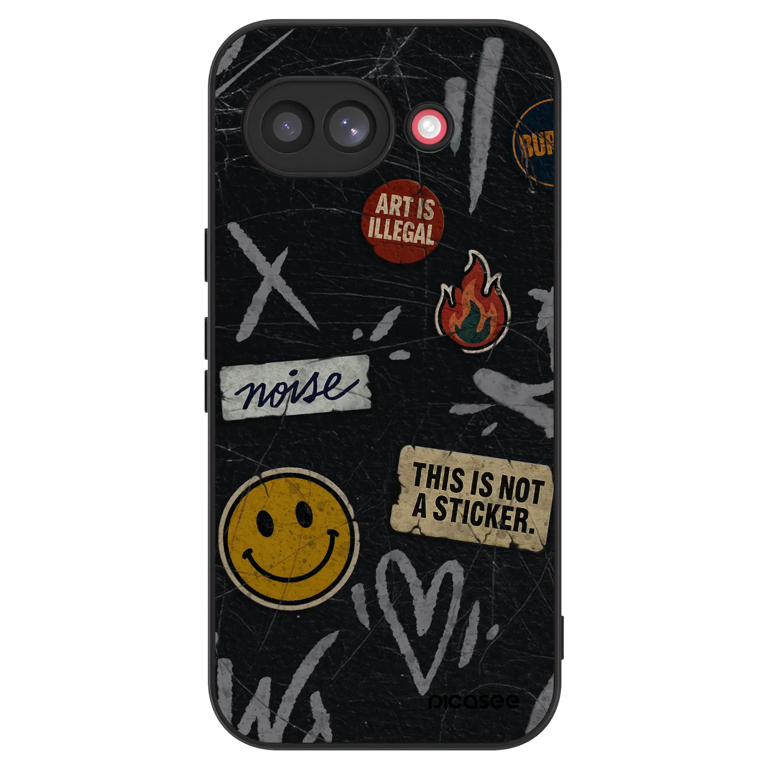 Picasee ULTIMATE CASE pro Google Pixel 10a - STICKERS x TAGS