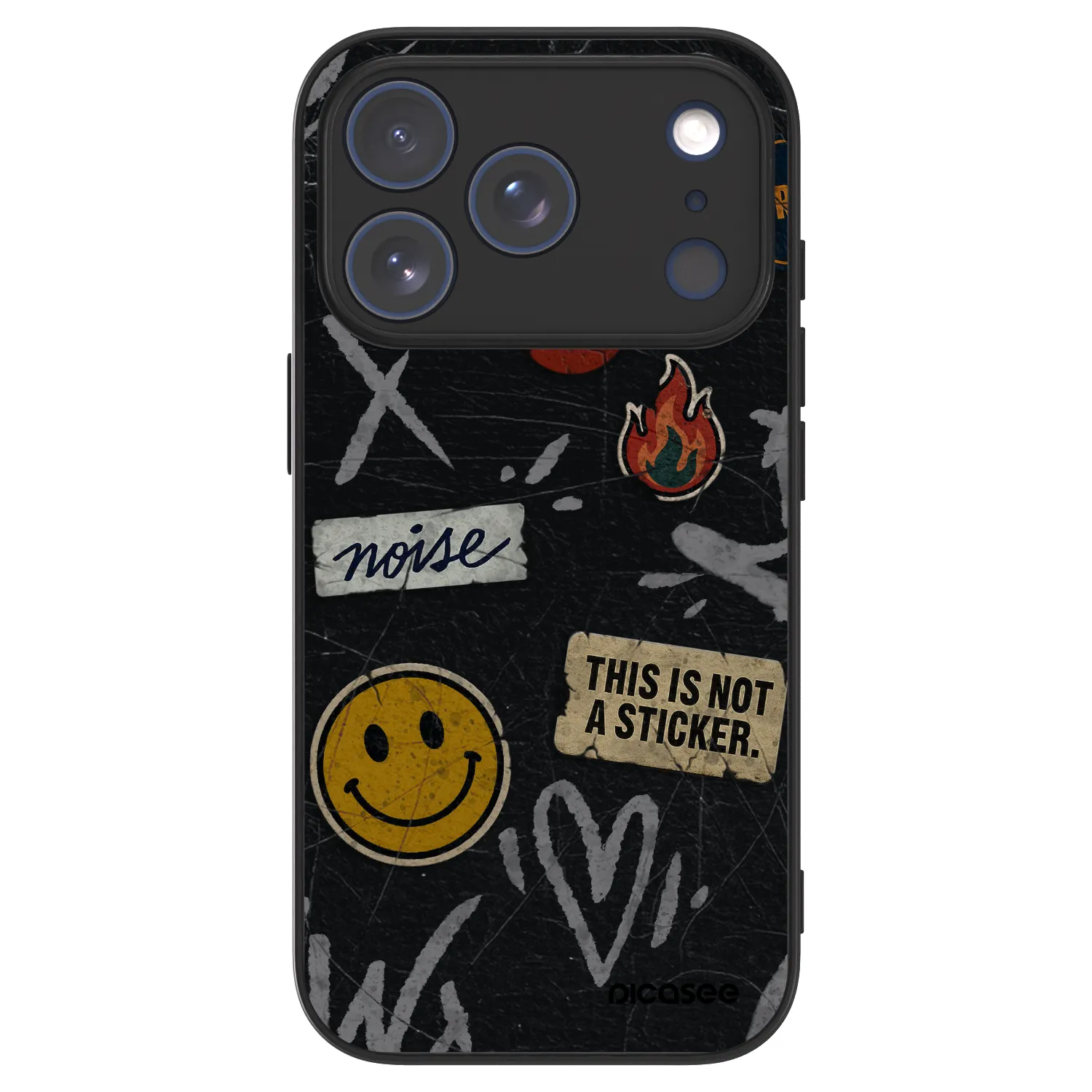Picasee ULTIMATE CASE pro Apple iPhone 18 Pro - STICKERS x TAGS