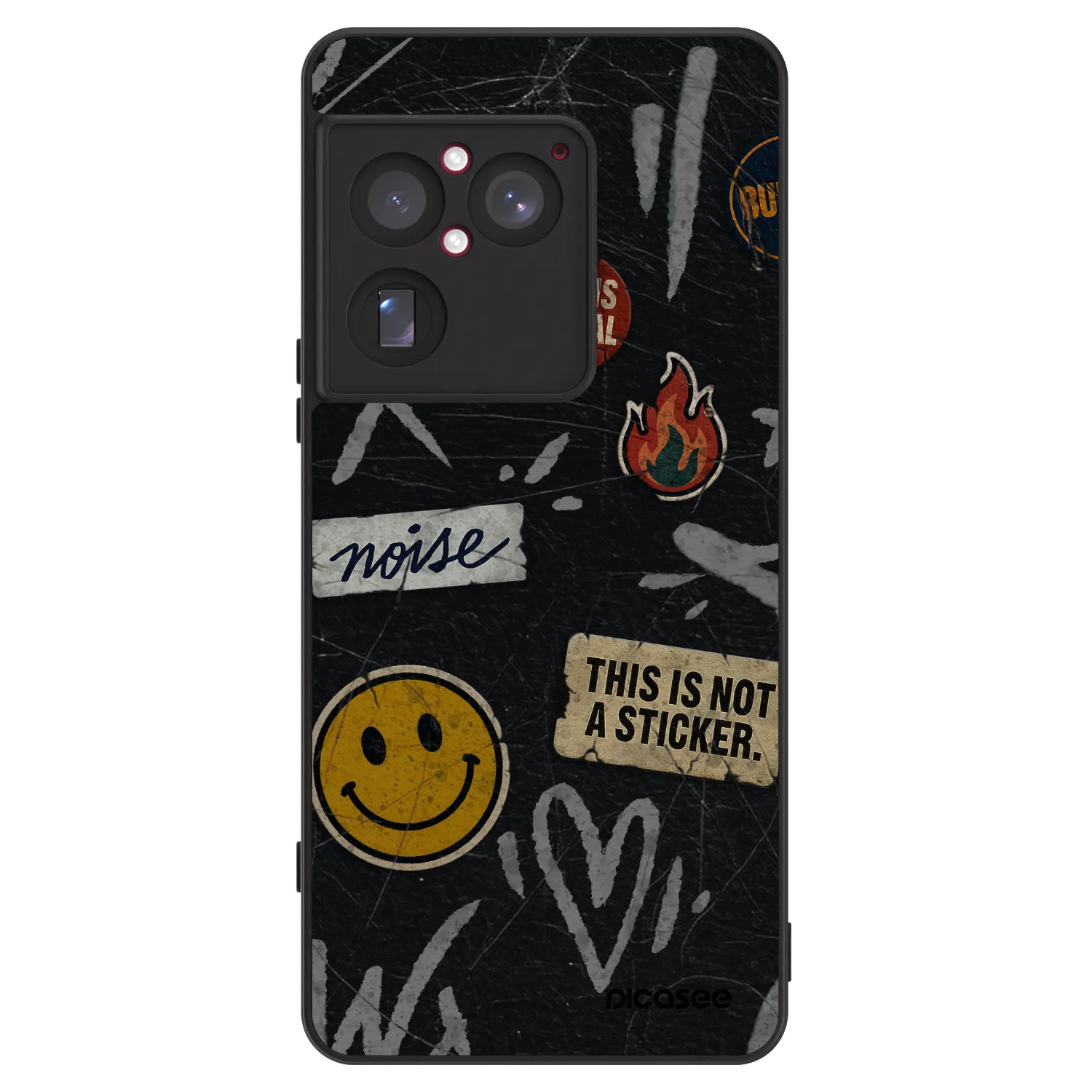 Picasee ULTIMATE CASE pro Sony Xperia 1 VIII 5G - STICKERS x TAGS