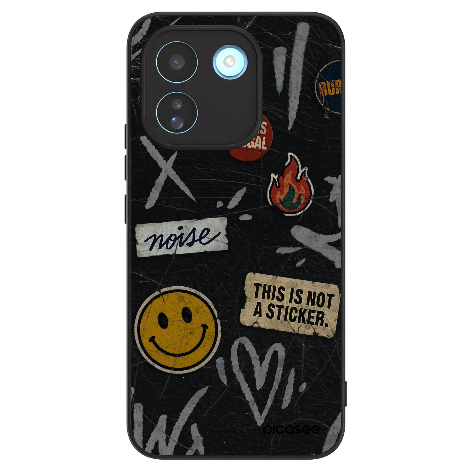 Picasee ULTIMATE CASE pro Xiaomi Redmi Note 17 Pro MAX 5G - STICKERS x TAGS