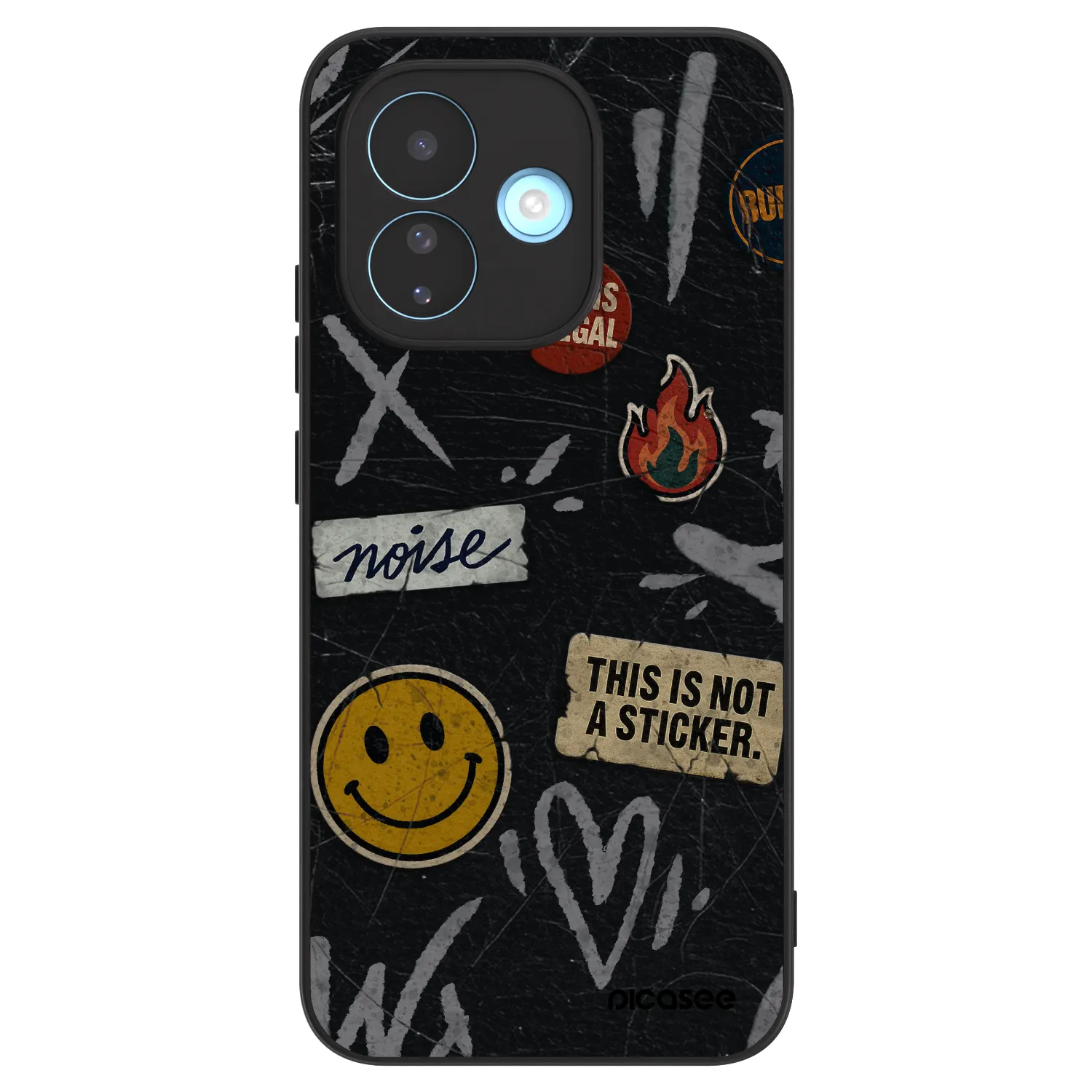 Picasee ULTIMATE CASE pro Xiaomi Redmi Note 17 Pro 5G - STICKERS x TAGS