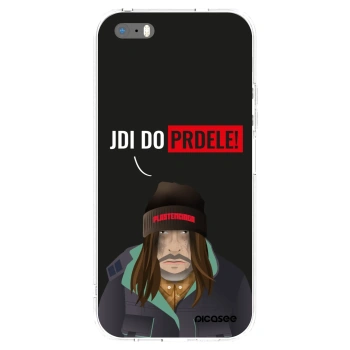 Picasee silikónový prehľadný obal pre Apple iPhone 5/5S/SE - Bezďák