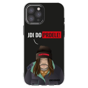 Picasee silikónový prehľadný obal pre Apple iPhone 12 Pro Max - Bezďák