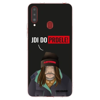 Picasee silikónový prehľadný obal pre Samsung Galaxy A20s - Bezďák