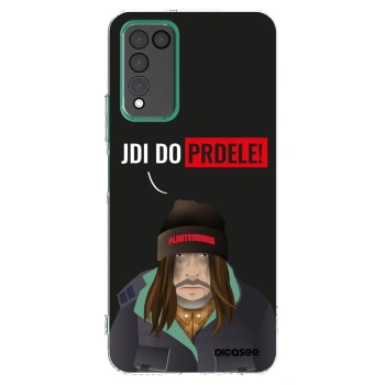 Picasee silikónový prehľadný obal pre Honor 10X Lite - Bezďák