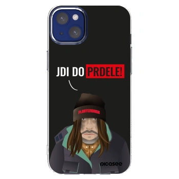 Picasee silikónový prehľadný obal pre Apple iPhone 14 Plus - Bezďák
