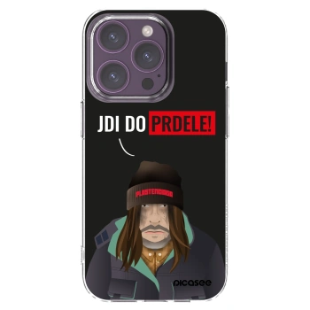 Picasee silikónový prehľadný obal pre Apple iPhone 14 Pro - Bezďák