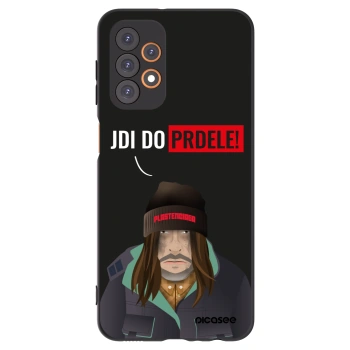 Picasee silikónový čierny obal pre Samsung Galaxy A23 A235F 4G - Bezďák