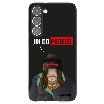 Picasee silikónový čierny obal pre Samsung Galaxy S23+ 5G - Bezďák