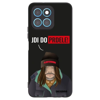 Picasee silikónový čierny obal pre Honor X8 5G - Bezďák