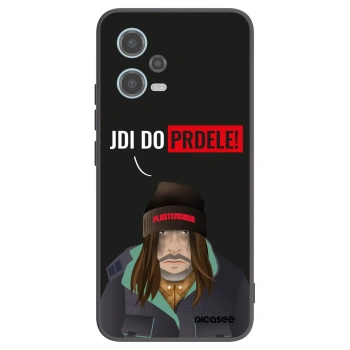 Picasee silikónový čierny obal pre Xiaomi Redmi Note 12 5G - Bezďák