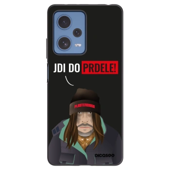 Picasee silikónový čierny obal pre Xiaomi Redmi Note 12 Pro 5G - Bezďák