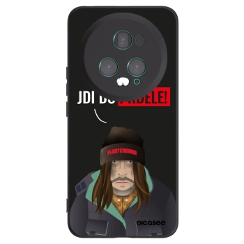 Picasee silikónový čierny obal pre Honor Magic5 Pro - Bezďák