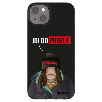 Picasee silikónový čierny obal pre Apple iPhone 15 Plus - Bezďák
