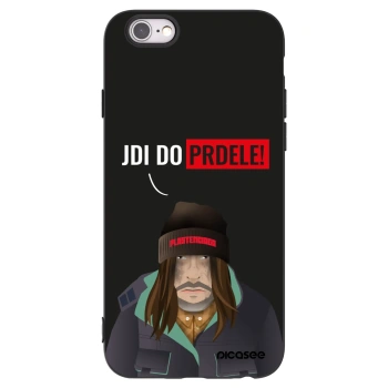 Picasee silikónový čierny obal pre Apple iPhone 6/6S - Bezďák