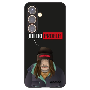 Picasee silikónový čierny obal pre Samsung Galaxy S24 S921B 5G - Bezďák