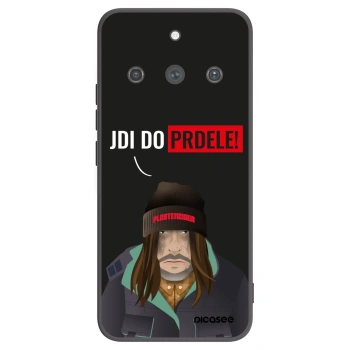 Picasee silikónový čierny obal pre Realme 11 Pro+ - Bezďák