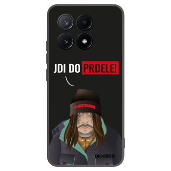 Picasee silikónový čierny obal pre Xiaomi Poco X6 Pro - Bezďák