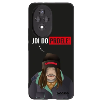Picasee silikónový čierny obal pre Honor 200 Pro 5G - Bezďák