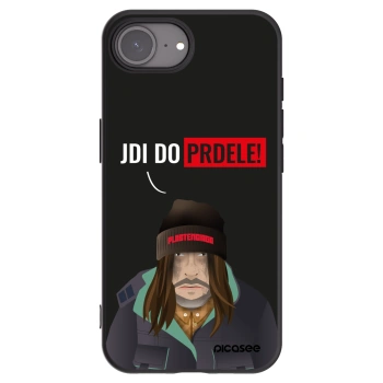 Picasee silikónový čierny obal pre Apple iPhone 16e - Bezďák