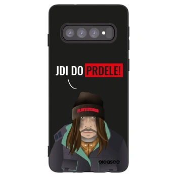 Picasee silikónový čierny obal pre Samsung Galaxy S10 G973 - Bezďák