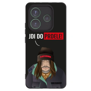Picasee silikónový čierny obal pre Xiaomi Redmi Note 14 5G - Bezďák