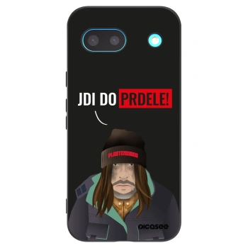 Picasee silikónový čierny obal pre Google Pixel 8a - Bezďák