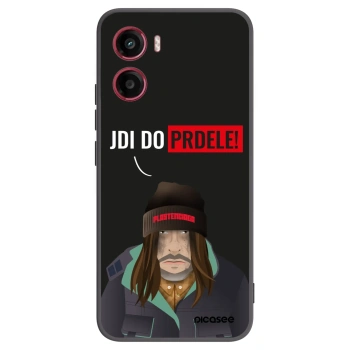 Picasee silikónový čierny obal pre Motorola Moto G05 - Bezďák