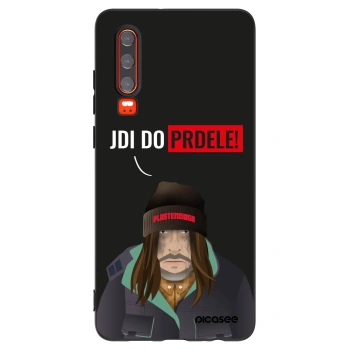 Picasee silikónový čierny obal pre Huawei P30 - Bezďák