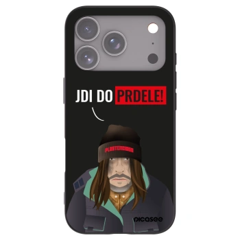 Picasee silikónový čierny obal pre Apple iPhone 17 Pro - Bezďák