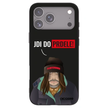 Picasee silikónový čierny obal pre Apple iPhone 17 Pro Max - Bezďák
