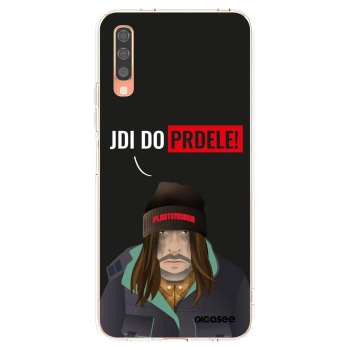 Picasee silikónový prehľadný obal pre Samsung Galaxy A70 A705F - Bezďák