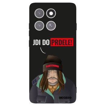 Picasee silikónový čierny obal pre Motorola Edge 60 Pro - Bezďák