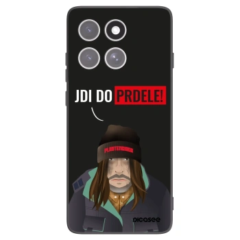 Picasee silikónový čierny obal pre Motorola Edge 60 Fusion - Bezďák