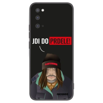 Picasee silikónový čierny obal pre Samsung Galaxy S20 G980F - Bezďák