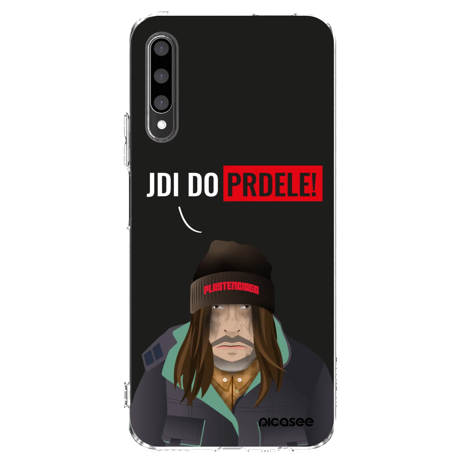 Picasee silikónový prehľadný obal pre Honor 9X Pro - Bezďák