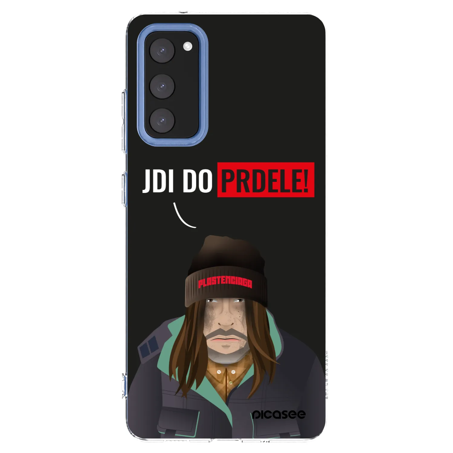 Picasee silikónový prehľadný obal pre Samsung Galaxy S20 FE - Bezďák