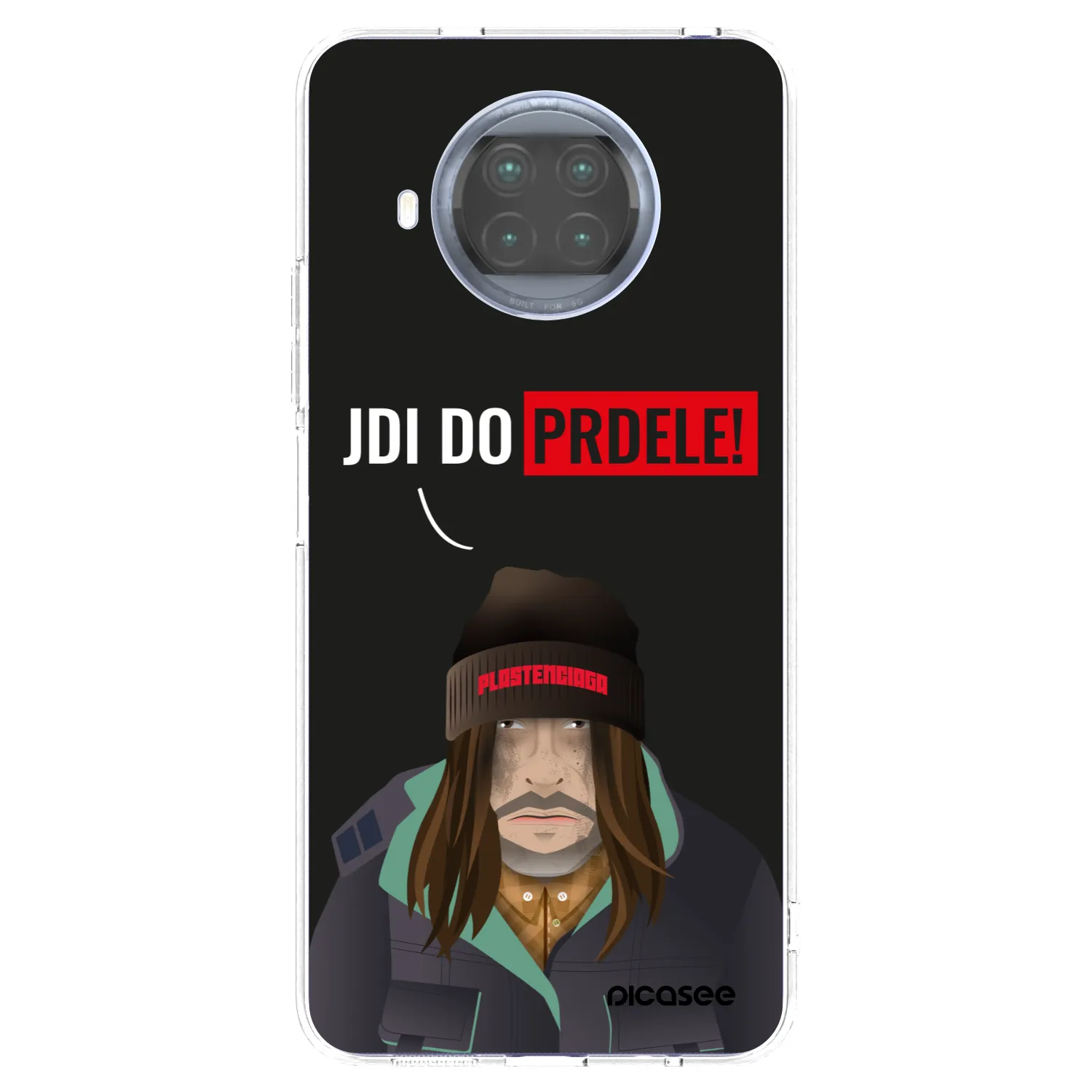 Picasee silikónový prehľadný obal pre Xiaomi Mi 10T Lite - Bezďák
