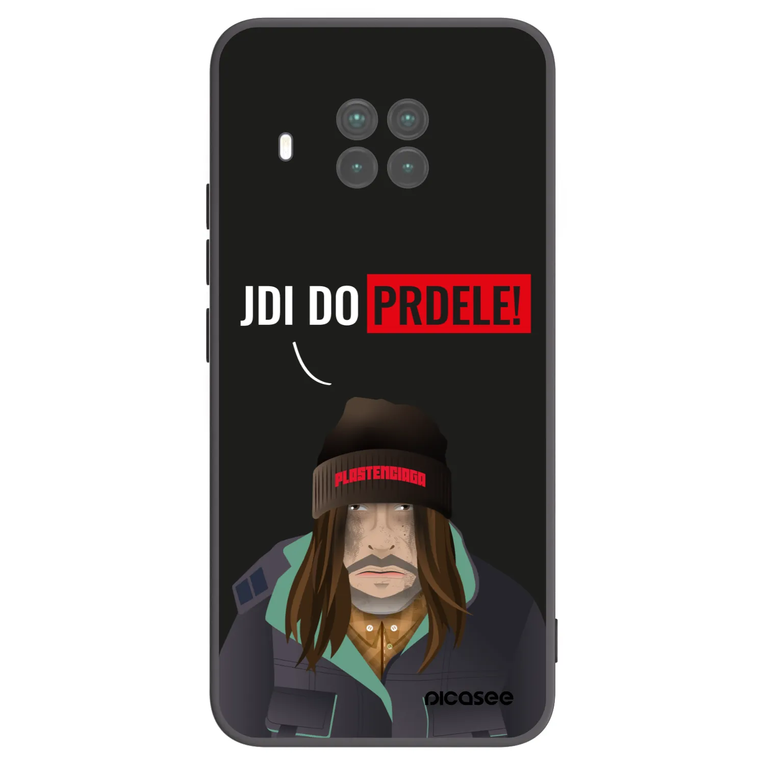 Picasee silikónový čierny obal pre Xiaomi Mi 10T Lite - Bezďák