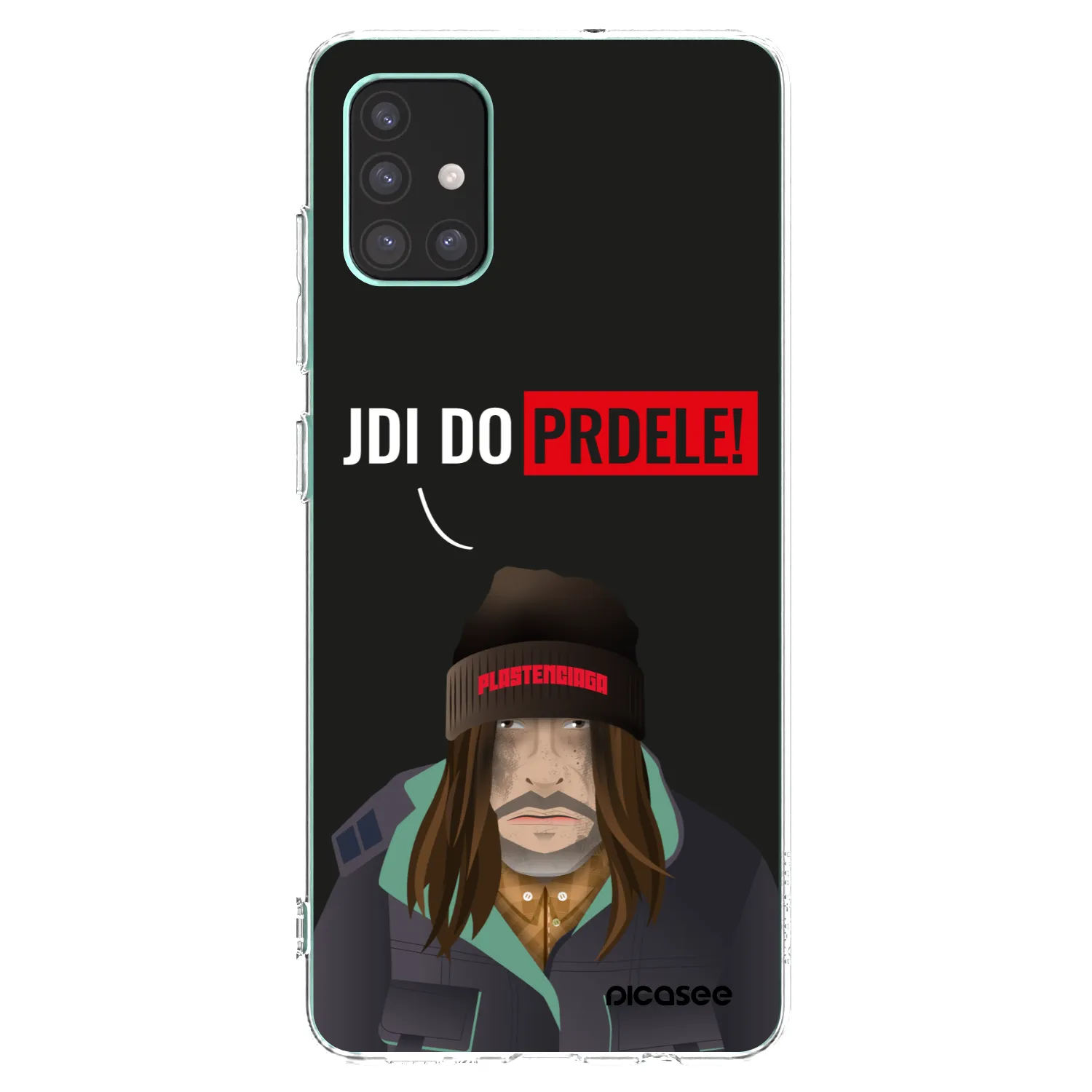Picasee silikónový prehľadný obal pre Samsung Galaxy M51 M515F - Bezďák