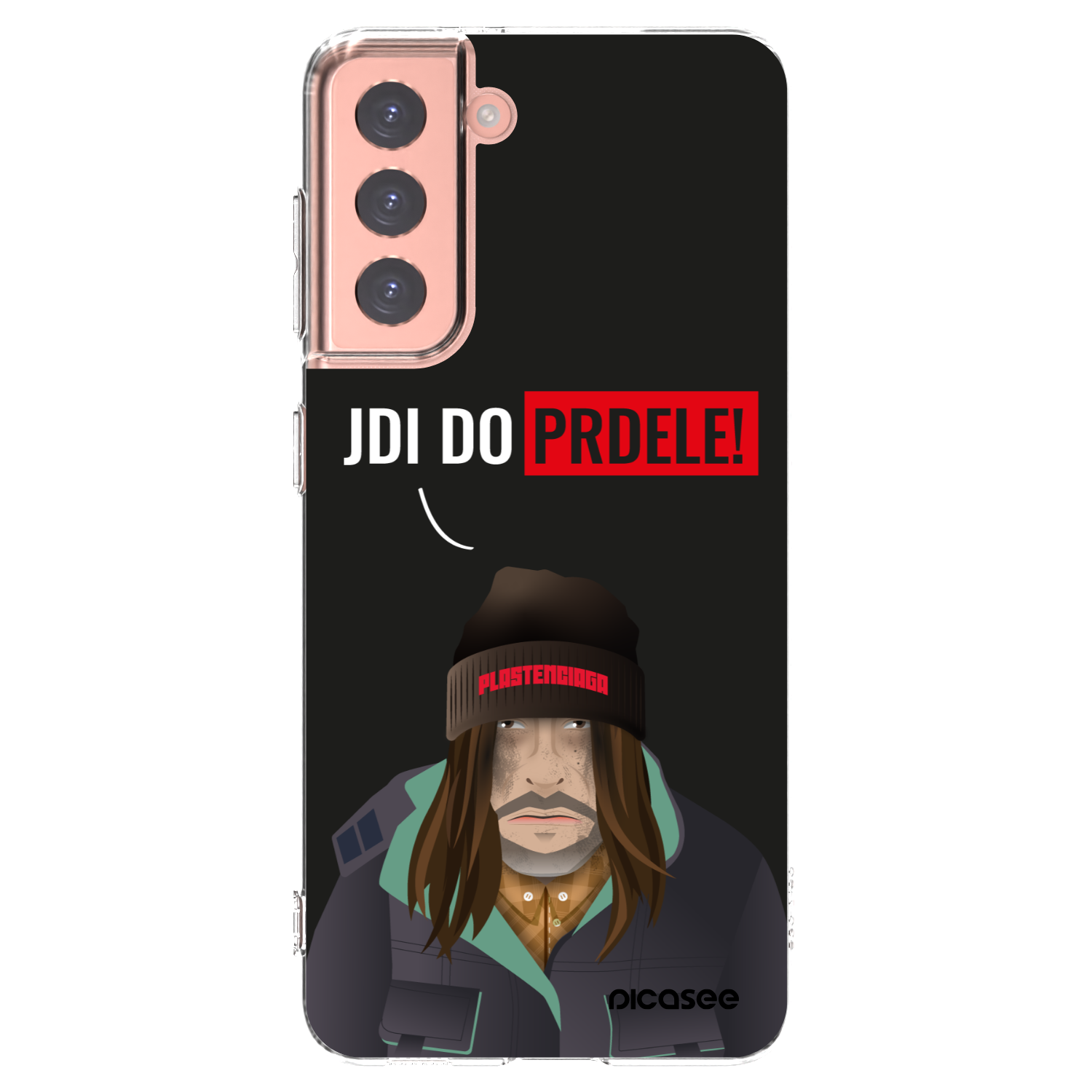 Silikónový prehľadný obal pre Samsung Galaxy S21 5G G991B - Bezďák