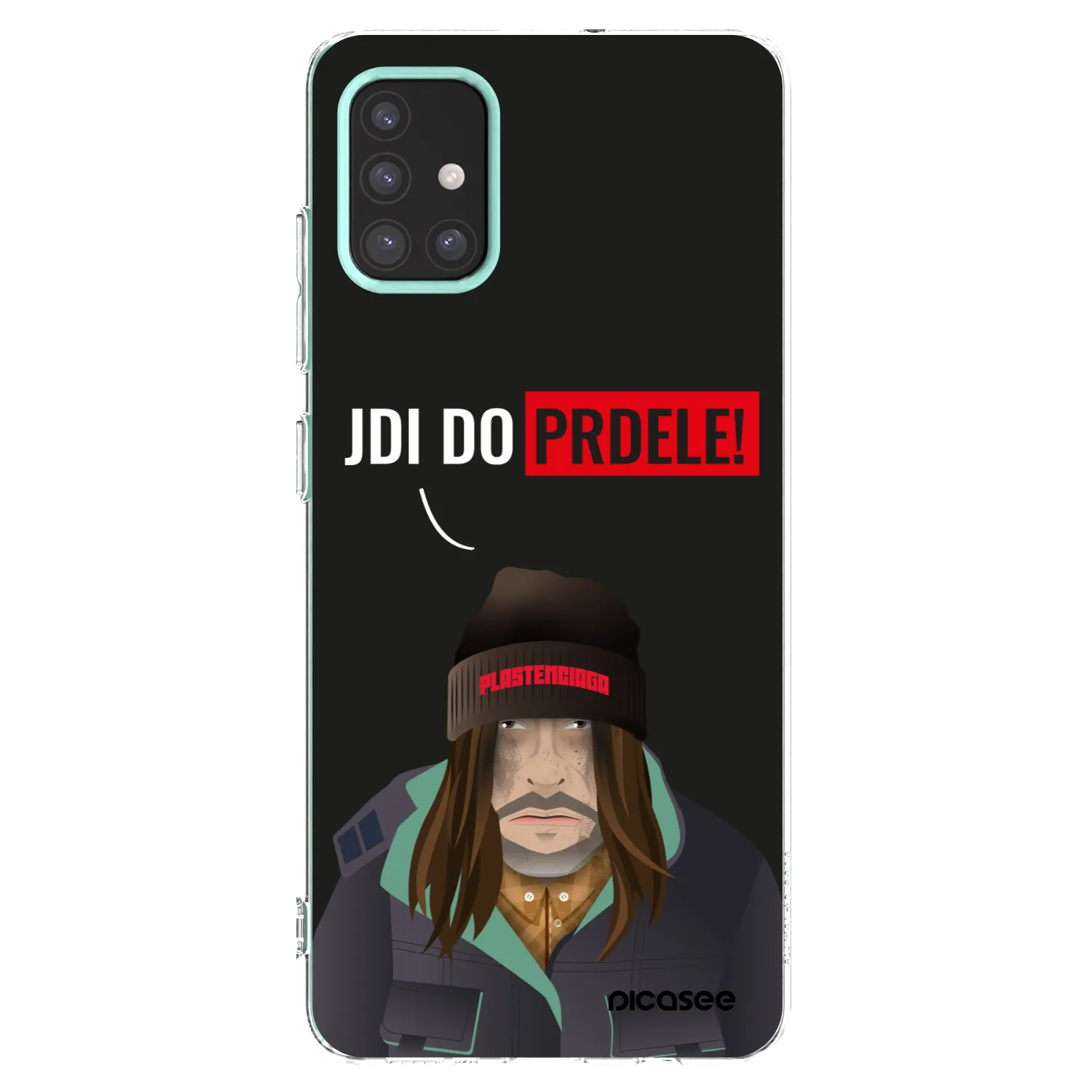Picasee silikónový prehľadný obal pre Samsung Galaxy M31s - Bezďák