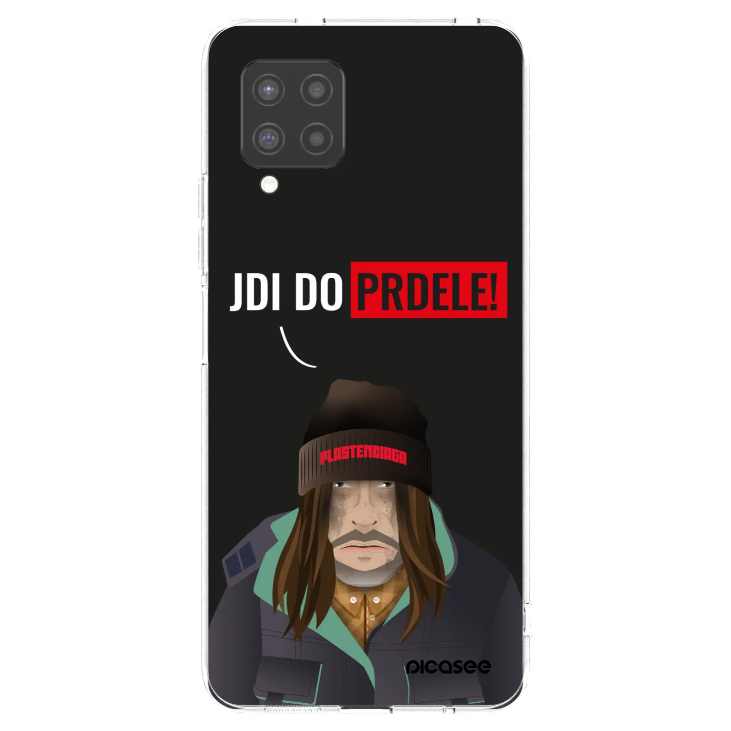 Picasee silikónový prehľadný obal pre Samsung Galaxy A42 A426B - Bezďák