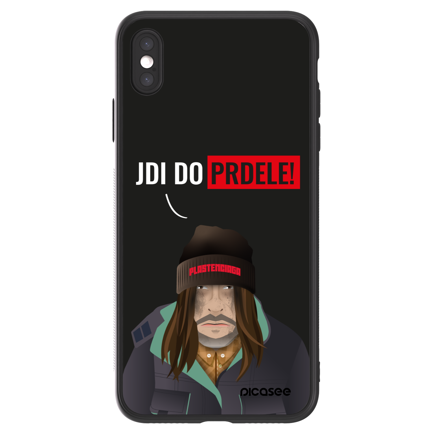 Picasee ULTIMATE CASE pro Apple iPhone XS Max - Bezďák