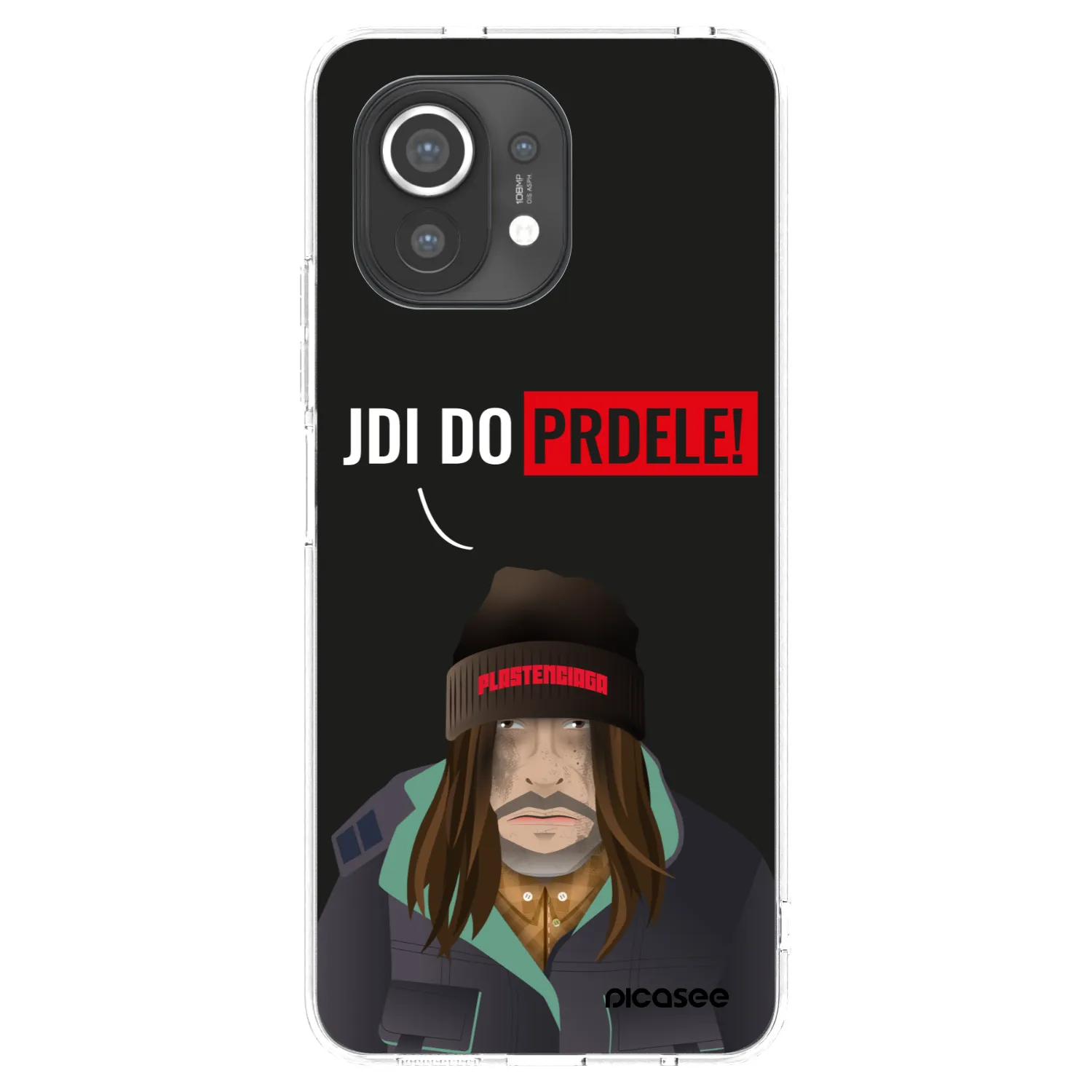 Picasee silikónový prehľadný obal pre Xiaomi Mi 11 - Bezďák