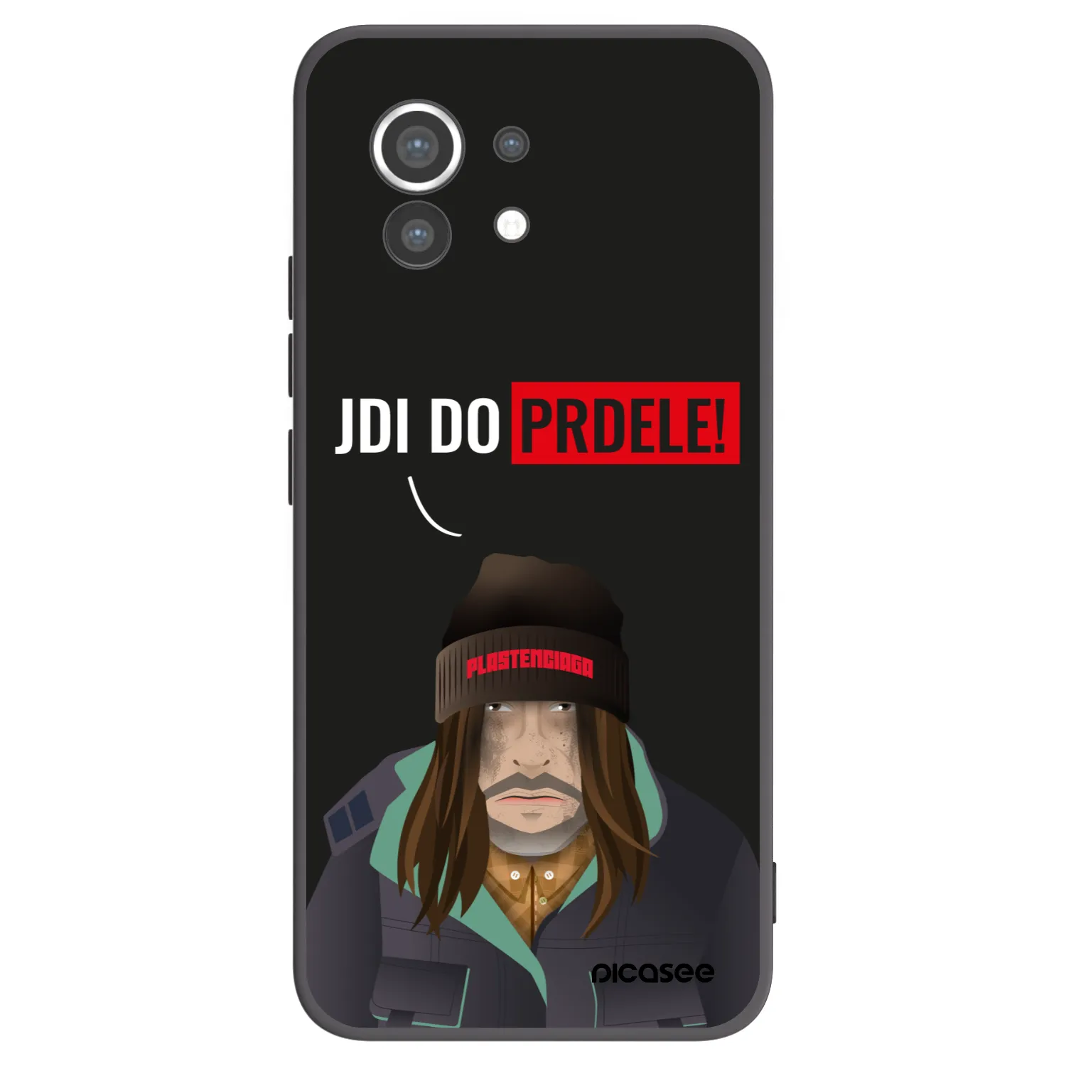 Picasee silikónový čierny obal pre Xiaomi Mi 11 - Bezďák