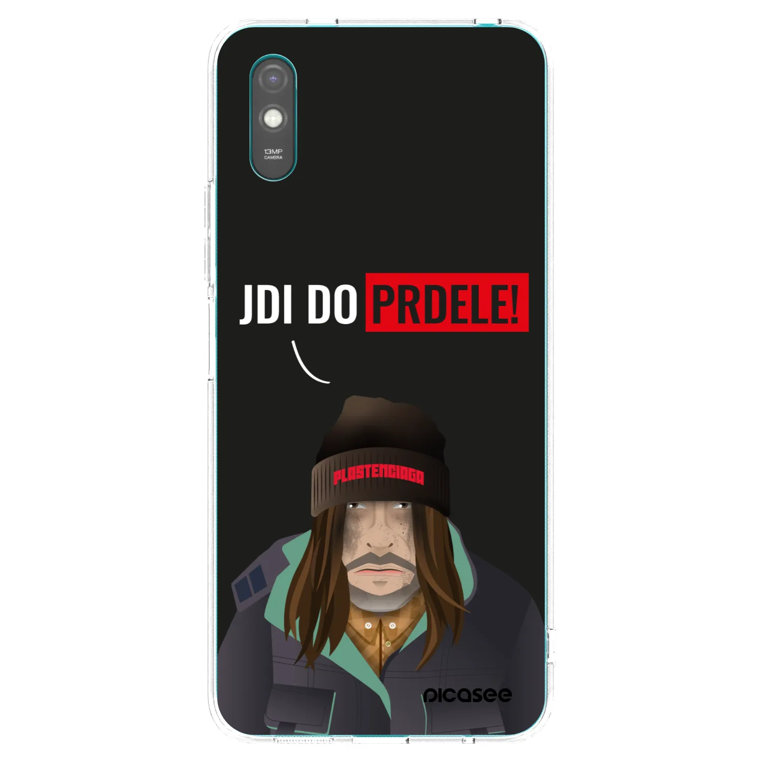 Picasee silikónový prehľadný obal pre Xiaomi Redmi 9AT - Bezďák