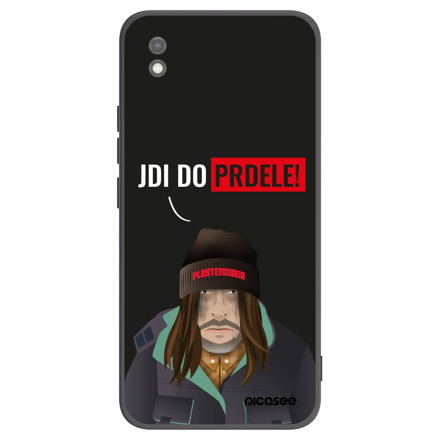 Picasee silikónový čierny obal pre Xiaomi Redmi 9AT - Bezďák