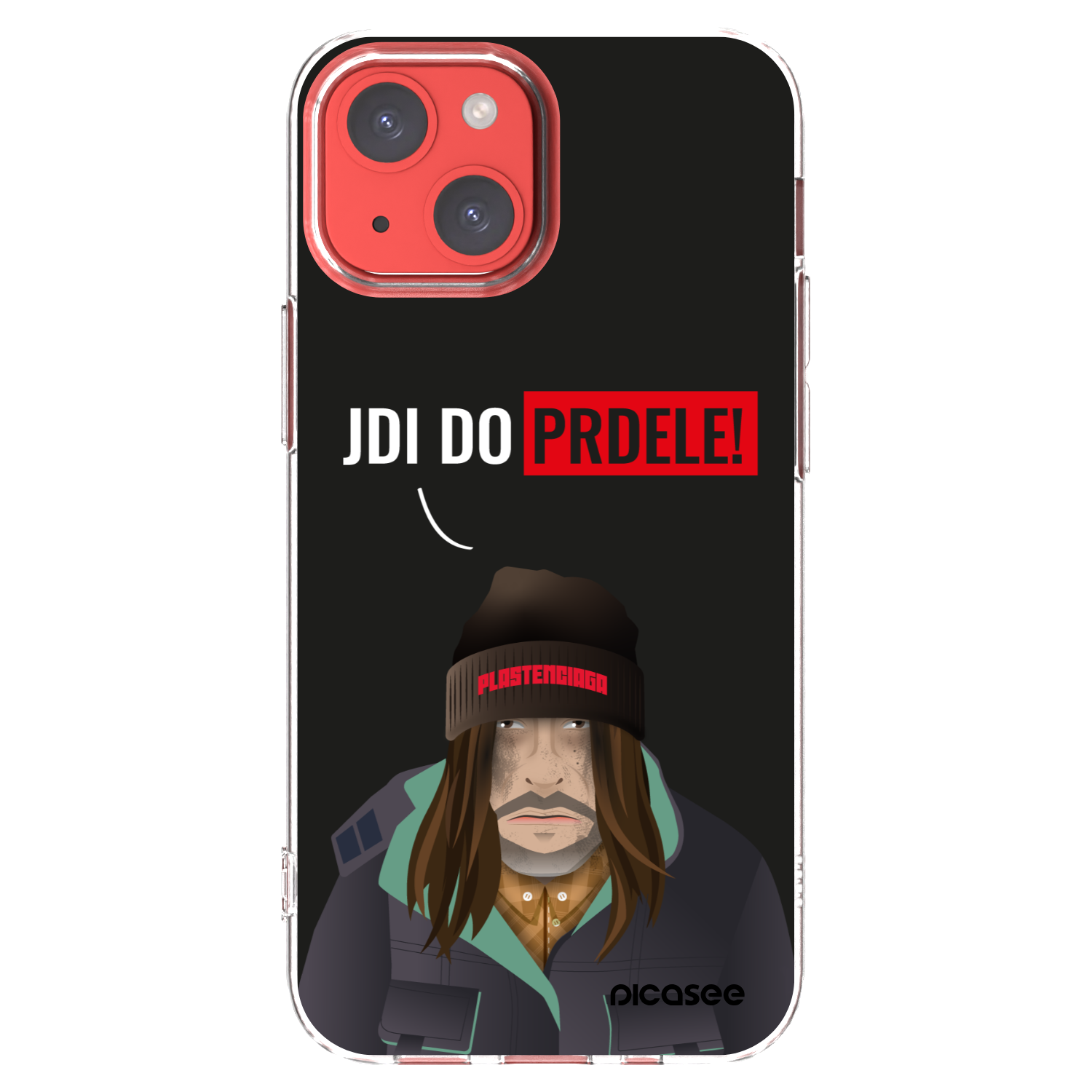 Picasee silikónový prehľadný obal pre Apple iPhone 13 mini - Bezďák
